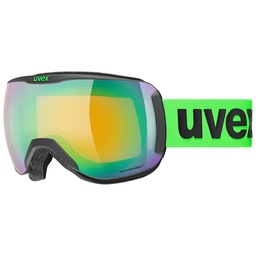 [5503922630] lyžiarske okuliare uvex downhill 2100 CV black mat green S2