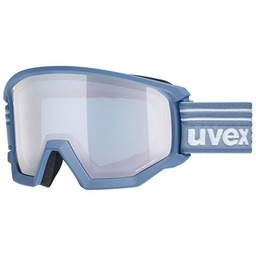 [5505204230] lyžiarske okuliare uvex athletic FM lagune mat/mirror silver S