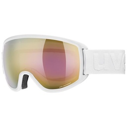 [5505701430] lyžiarske okuliare uvex topic FM sph white mat/mirror gold S2