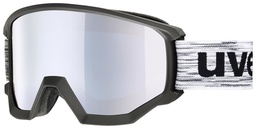 [5505202030] lyžiarske okuliare uvex athletic FM black/whi m dl/silv-blu