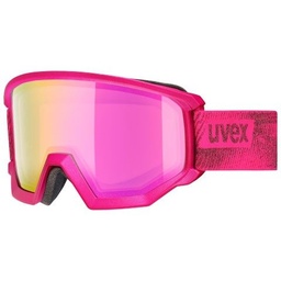 [5505209030] lyžiarske okuliare uvex athletic FM pink mat/dl/mirror pink-ro