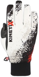 rukavice KinetiXx Merusa GORE-TEX WINDSTOPPER® white printed