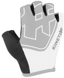 cycling gloves KinetiXx Loreto white/grey