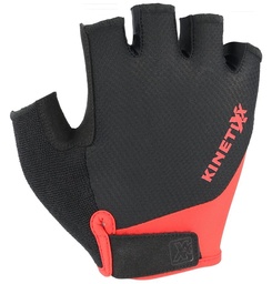 cyklistické rukavice KinetiXx Levi black/red