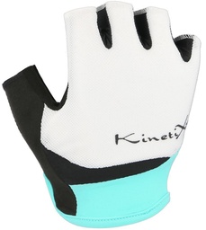 cycling gloves KinetiXx Liz white/turquoise