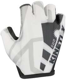 cycling gloves KinetiXx Leo white/black