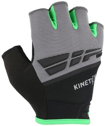 cyklistické rukavice KinetiXx Laif grey/green