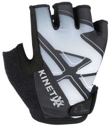 children's cycling gloves KinetiXx Locke black printed