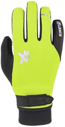 cycling gloves KinetiXx Laurin GORE-TEX WINDSTOPPER® neon yellow