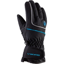 [120112255_15] children's gloves viking Kevin Ski Kids black blue