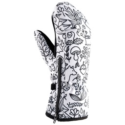 [125237991_01] children's gloves Viking  Motif white forest