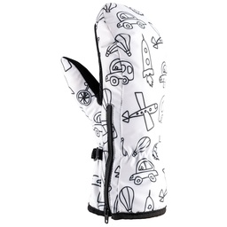 [125237991_09] children's gloves Viking Motif white car