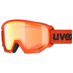 [5505203130] lyžiarske okuliare uvex athletic FM fierce red S2