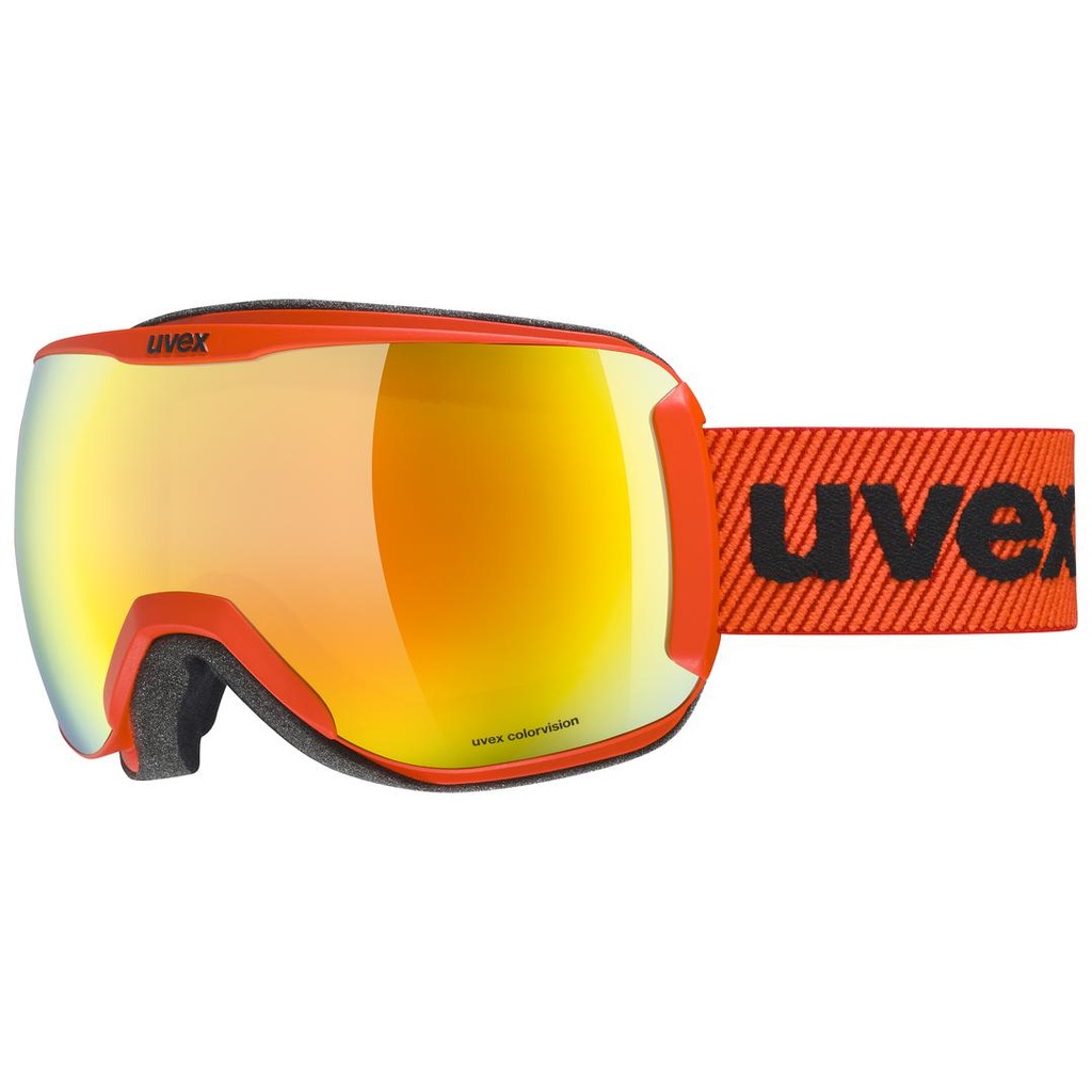 [5503923130] lyžiarske okuliare uvex downhill 2100 CV fierce red/CV green S2
