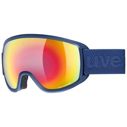 [5505704060] lyžiarske okuliare uvex topic FM sphere navy mat rainbow S3