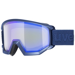 [5505204330] lyžiarske okuliare uvex athletic FM navy mat S2