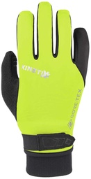 cyklistické rukavice KinetiXx Lucas GORE-TEX WINDSTOPPER® neon yellow