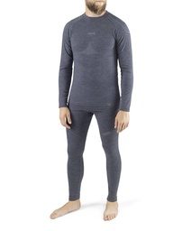 termoprádlo Viking  Lava Man Set Merino navy/grey