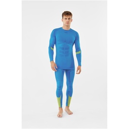 [500245500_1500] thermal underwear viking Volcanic Man Set blue/yellow