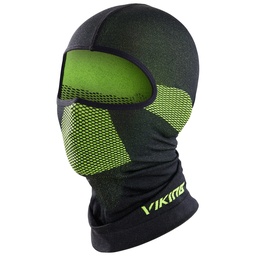 [290242924_0973_UNI] children's hood viking Sigurd Jr black/lime