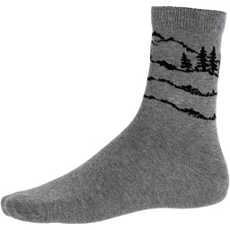 [900259014_0800] men's socks viking Boosocks Mid Man gray