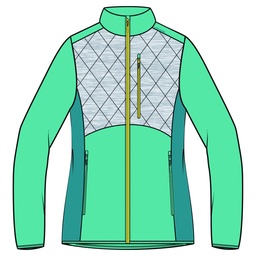 [750251111_7008] jacket viking Montana Lady turquoise/grey