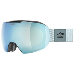 [5506602130] lyžiarske okuliare uvex epic ATTRACT CV black dl/FM sapphire-green