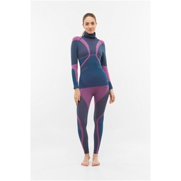 [500254698_7046] women's thermal underwear viking Fusion Lady Set blue purple