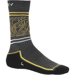 [920257261_0864] men's socks viking Boosocks Heavy Man dark grey/yellow