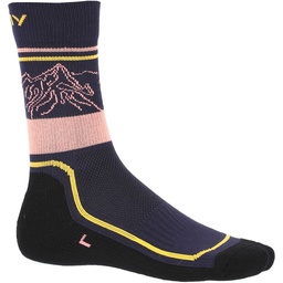 [920257260_0940] dámske ponožky Viking Boosocks Heavy Lady black/light pink