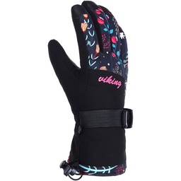 [113250990_0946] gloves viking Tanuka Ski Lady black/fuchsia