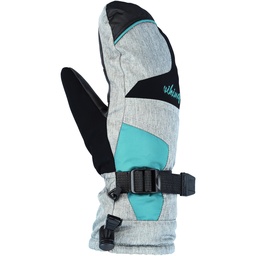 [113256833_0870] dámske rukavice Viking Ronda Mitten Ski Lady grey/turquoise