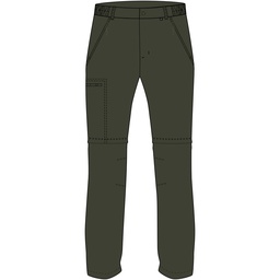 men's trousers viking Rocklyn 2 in 1 Man olive