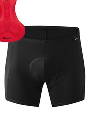 men's boxer shorts with cycling insert Gonso Sitivo UM black/red