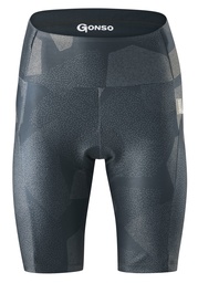 women's cycling pants Gonso MALEGGA graphite print