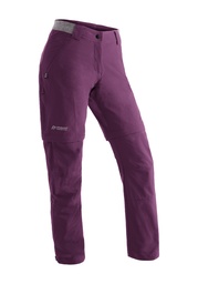 women's trousers Maier Sports NORIT ZIP 2.0 W pickled beet