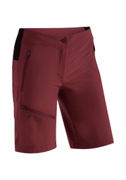 women's shorts Maier Sports LATIT SHORT VARIO dried tomato