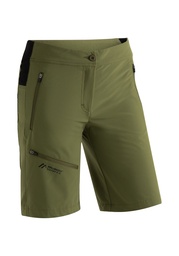 women's shorts Maier Sports LATIT SHORT VARIO military green