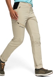 women's pants Maier Sports LATIT SLIM VARIO W brown rice