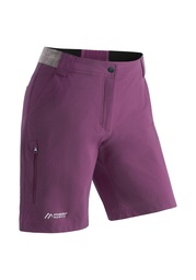 women's shorts Maier Sports NORIT SHORT W pickled beet