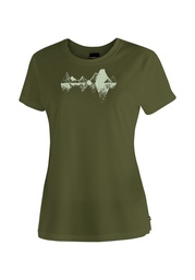 women's T-shirt Maier Sports TILIA PIQUE W military green