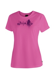 women's T-shirt Maier Sports TILIA PIQUE W pink flambé