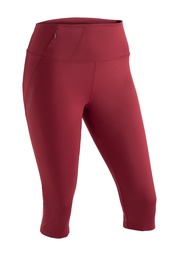 women's capri leggings Maier Sports ARENIT CAPRI W dried tomato