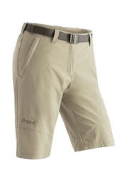 women's shorts Maier Sports LAWA brown rice