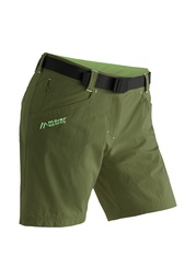 dámske šortky Maier Sports LULAKA SHORTS militatry green