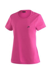 women's t-shirt Maier Sports WALTRAUD pink flambé