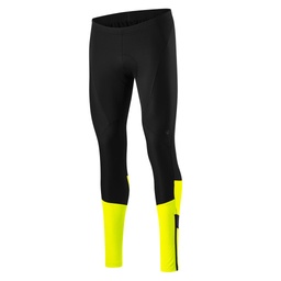 pánske dlhé cyklistické nohavice Gonso Essential Tight Softshell M safety yellow