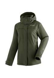 women's winter jacket Maier Sports Lisbon green goose/luscious moss