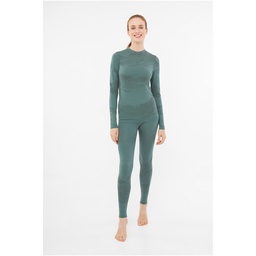 [500261832_7300] women's thermal underwear viking Gasher Lady Set green