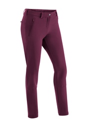 women's winter hiking pants Maier Sports Helga Slim purple